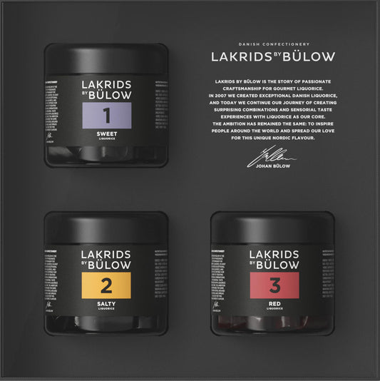 Lakrids by Bülow 3xsmall (A+B+C)
