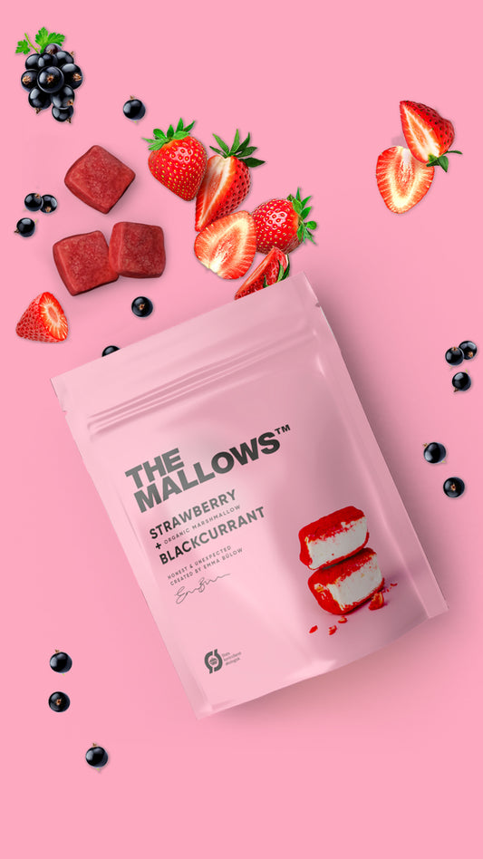 The Mallows Strawberry & Blackcurrant 150g